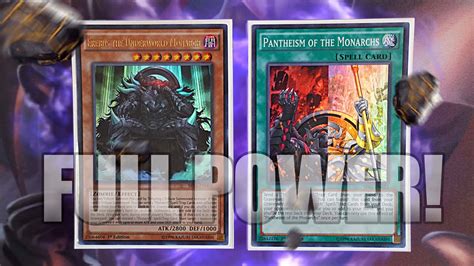 Yu Gi Oh The Best Full Power Domain Monarch Deck Profile New