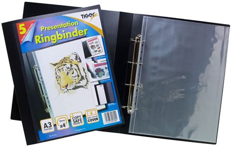 Tiger A3 Presentation Ring Binder 50mm Quickdraw Supplies