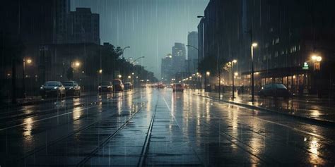 City Rain Wallpaper 1920x1080