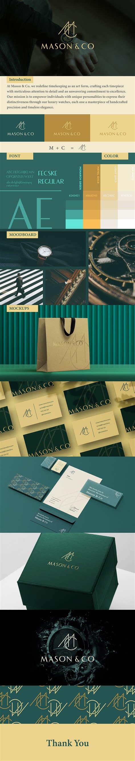 luxury watch brand logo design :: Behance