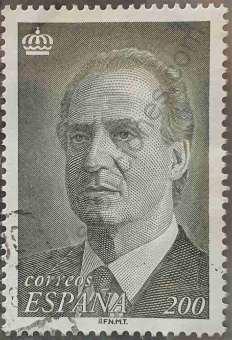 Rey Juan Carlos 10pta Sello España 1995 Sellos y Estampillas