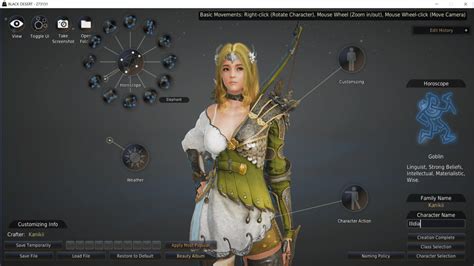 Black Desert Online Character Creation