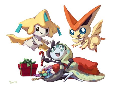 Jirachi Victini Meloetta And Meloetta Pokemon Drawn By Tyma