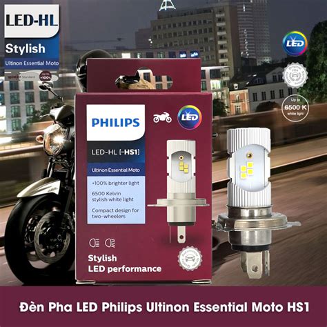 N Pha Xe M Y Led Philips Ultinon Essential Moto Hs K