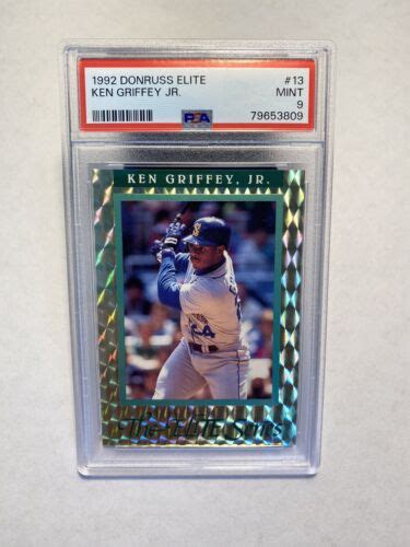 Donruss Elite Ken Griffey Jr Psa The Elite Series