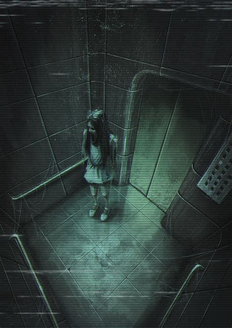 Elevator (my artwork) : r/creepy