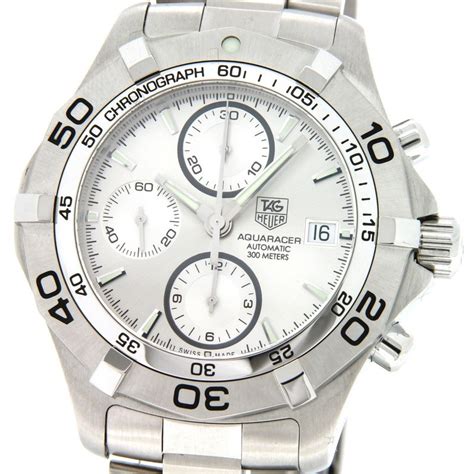 TAG HEUER AQUARACER 300 Automatic CAF2111.BA0809 chronograph hand 41 mm