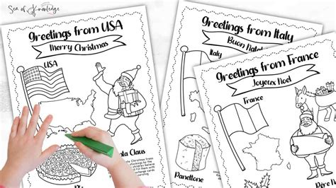 Christmas Around The World Activities Mrs Bremers Class Worksheets