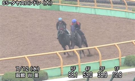 【函館2歳ステークス2023予想オッズ】最終追い切り・調教評価 ゆうちゃりすの競馬ときどき一口馬主ブログ