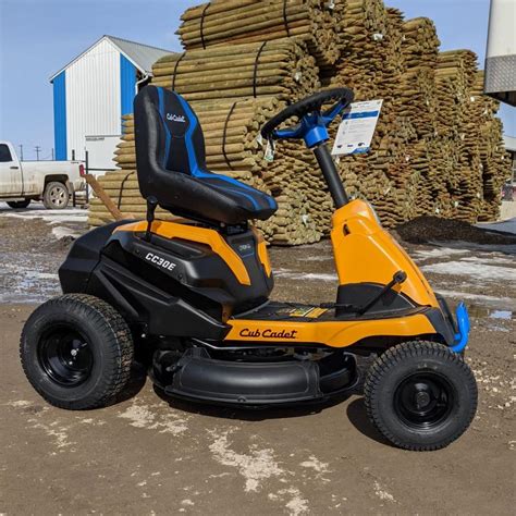 2021 Cub Cadet Cc30e Electric Riding Lawn Mower Keddies Trailers In Alberta Your Local