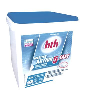 MAXITAB ACTION 5 200G EASY 5KG HTH PROFIL PISCINE