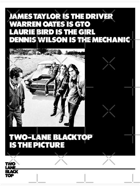 Two Lane Blacktop Poster For Sale By Brocklarock Redbubble