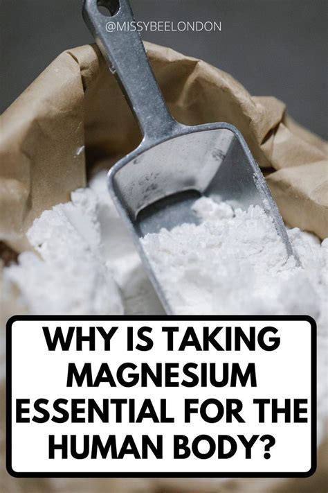 The Benefits Of Taking Magnesium Supplements Magnesium Rich Foods