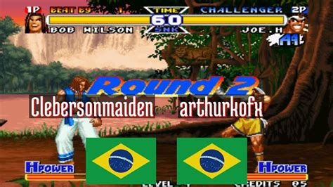 Real Bout Fatal Fury Sp Ft Clebersonmaiden Br Vs Arthurkofx Br