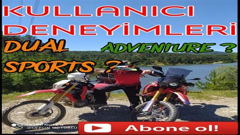 Crf 250 L Vs Crf 250 Rally Kullanıcı Deneyimleri Youtube