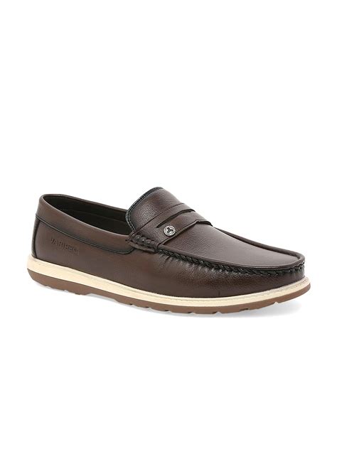 Buy Buckaroo Men Brown Solid Leather Loafers Casual Shoes For Men 20366400 Myntra