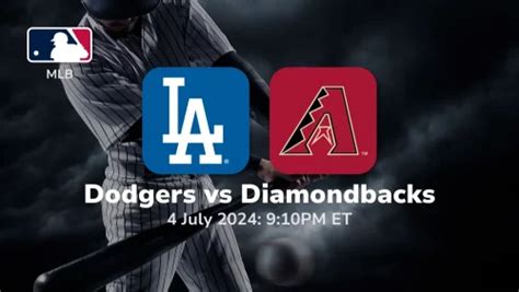 Los Angeles Dodgers Vs Arizona Diamondbacks Prediction