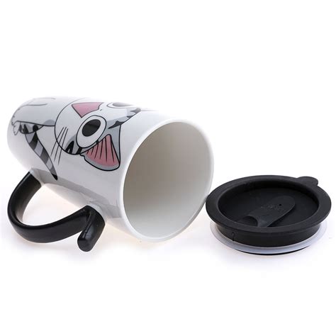 Mug G Ant En Porcelaine Design Asiatique Kawaii Chat Heureux