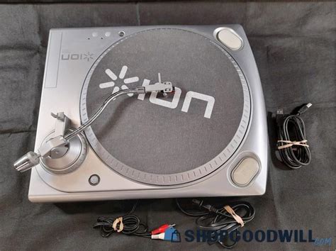 Ion Usb Enabled Belt Drive Turntable Record Player Model Ttusb