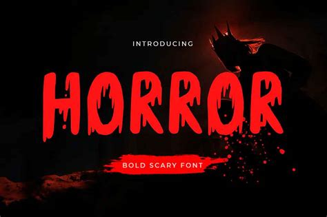 Horror Font Dfonts