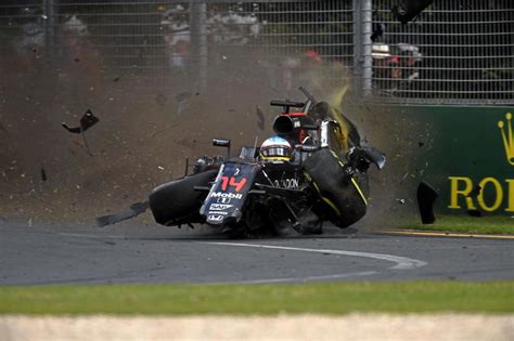 A Look At Fernando Alonso S Horrific Accident Foto De Marca