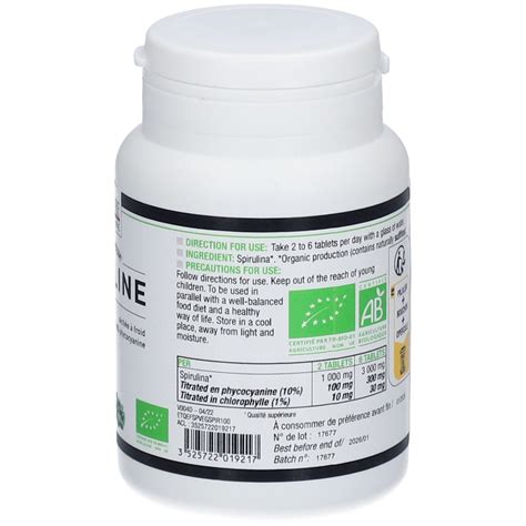 Eric Favre Spiruline Vegan Bio 100 St Redcare Apotheke