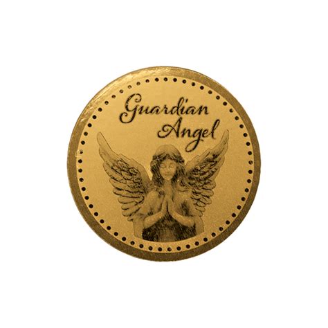 Pure Gold Guardian Angel Coin - National Collector's Mint