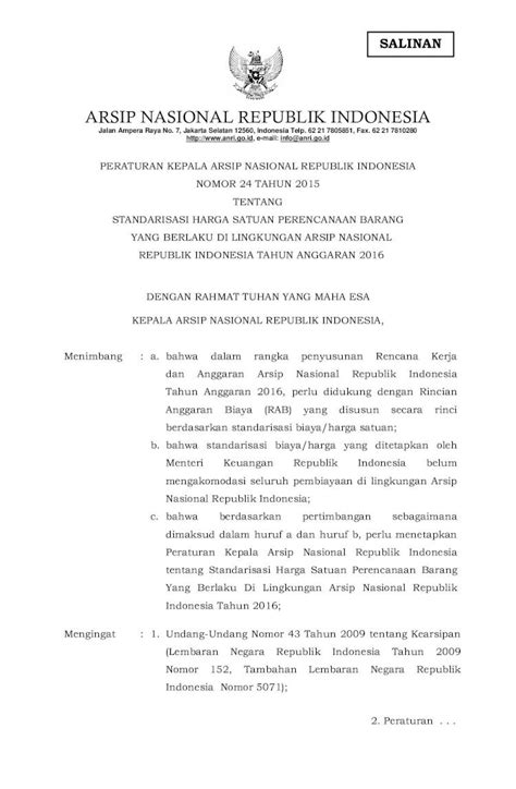 PDF ARSIP NASIONAL REPUBLIK INDONESIA Anri Go Id 1 Amplop Kertas