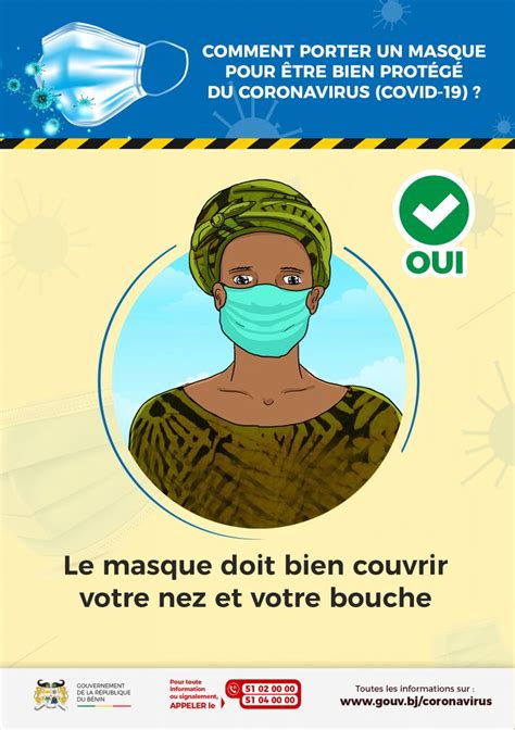 Coronavirus Quelques Consignes Respecter Pour Le Port Du Masque