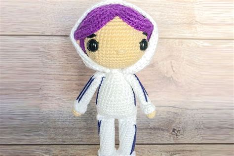 Crochet BTS Character Jungkook PDF Amigurumi Free Pattern 500 PDF