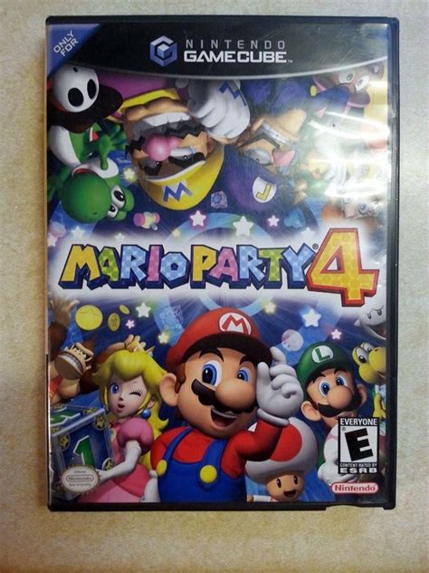 Nintendo Gamecube Game Mario Party Tested Complete Video Game Fun