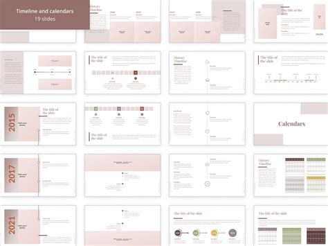 Beige presentation template. PowerPoint | Etsy