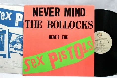 Lp Sex Pistols Never Mind The Bollocks Warner Bsk Sex Pistols