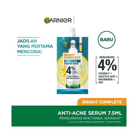 Garnier Bright Complete Anti Acne Serum 7 5 ML Indonesia Distribution Hub