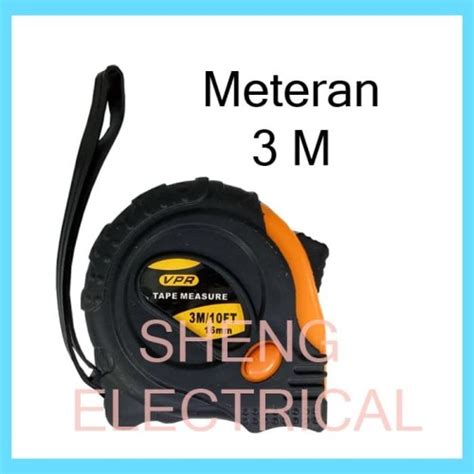 Jual Meteran M Tukang Bangunan Roll Meter M Jaket Measuring Tape