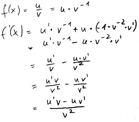 Quotientenregel Nachhilfe Kuvendiskussion Was Ist Wichtig