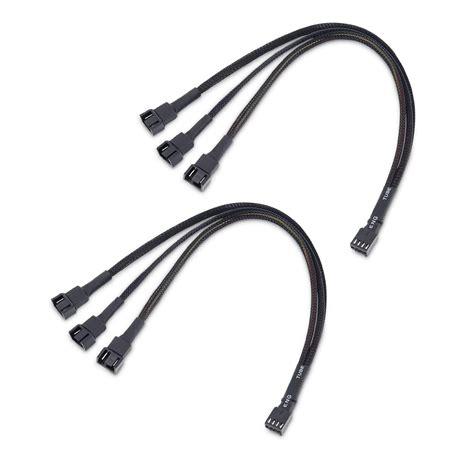 Amazon Cable Matters Pack Way Pin Pwm Fan Splitter Cable