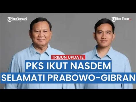 Anies Ditinggal Parpol Pks Ikuti Nasdem Beri Selamat Kepada Prabowo