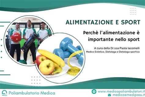 Nutrizione sportiva perchè è importante l alimentazione nello sport