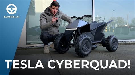 TESLA CYBERQUAD 2024 Deze Tesla Cybertruck Is Nu Al Te Koop In