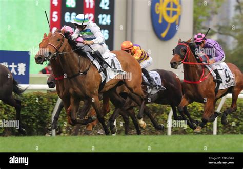 Race 8 VOYAGE BUBBLE 4 Ridden By Alexis Badel Won THE BMW HONG KONG