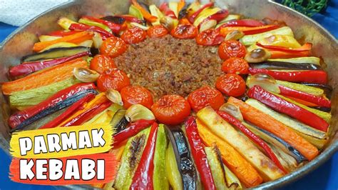 PARMAK KEBABI TARİFİ NASIL YAPILIR FIRINDA PATLICANLI KEBAB PRATİK