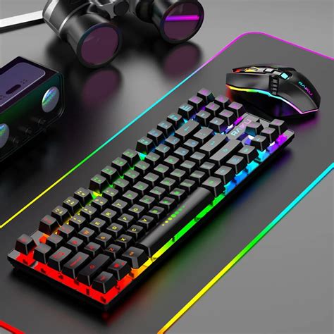 RYRA Ensemble Clavier Et Souris De Jeu Sans Fil 2 4G Aste