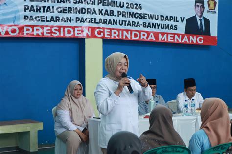 Elly Wahyuni Minta Saksi Gerindra Di TPS Kawal Perolehan Suara Prabowo