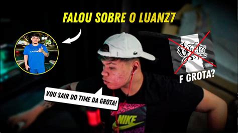 LOCKING FALA SOBRE TRETA LUANZ7 VAI SAIR DO TIME DA GROTA YouTube