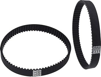 2 Pcs Replacement Drive Belt Toothed Drive Belts Compatible With PHO 15