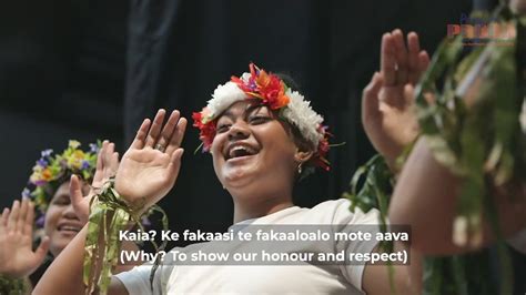 West Auckland Tuvalu Youth Tuvaluan Values Youtube