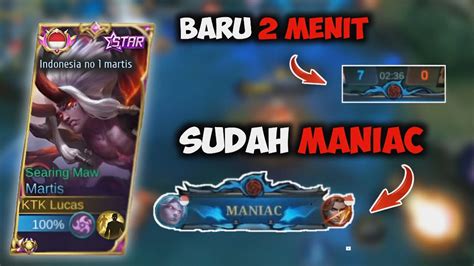 Menit Maniac Martis Exp Lane Bikin Musuh Down Top Martis Best