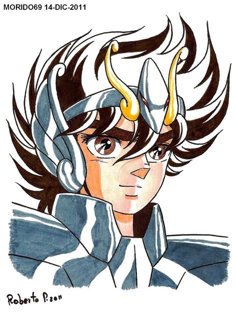 Seiya De Pegaso Marker Color By Muertito On Deviantart Anime