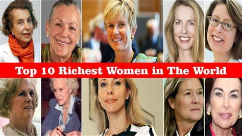 Top 10 Richest Women In The World [2020 List] Insider Paper